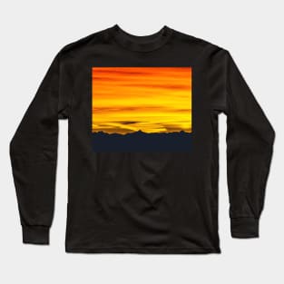 Sunset mountain Long Sleeve T-Shirt